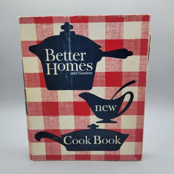 1965 Better Homes and Gardens New Cook Book Hardcover Ringed Binder - Picture 1 of 10